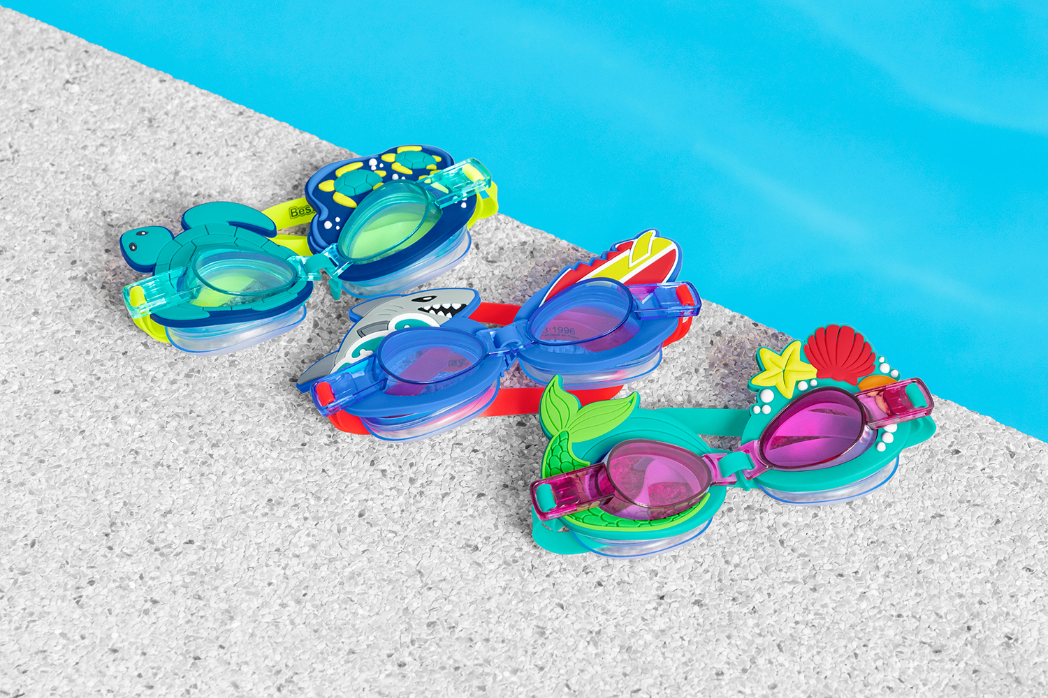 Aqua Pals™ Schwimmbrille ab 3 Jahren , sortiert