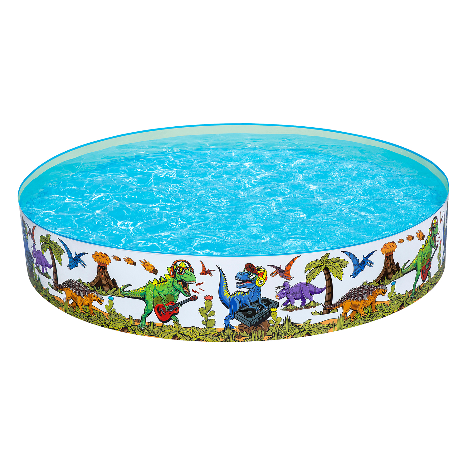 Fill 'N Fun™ Planschbecken Dinosaurier, Ø 244 x 46 cm