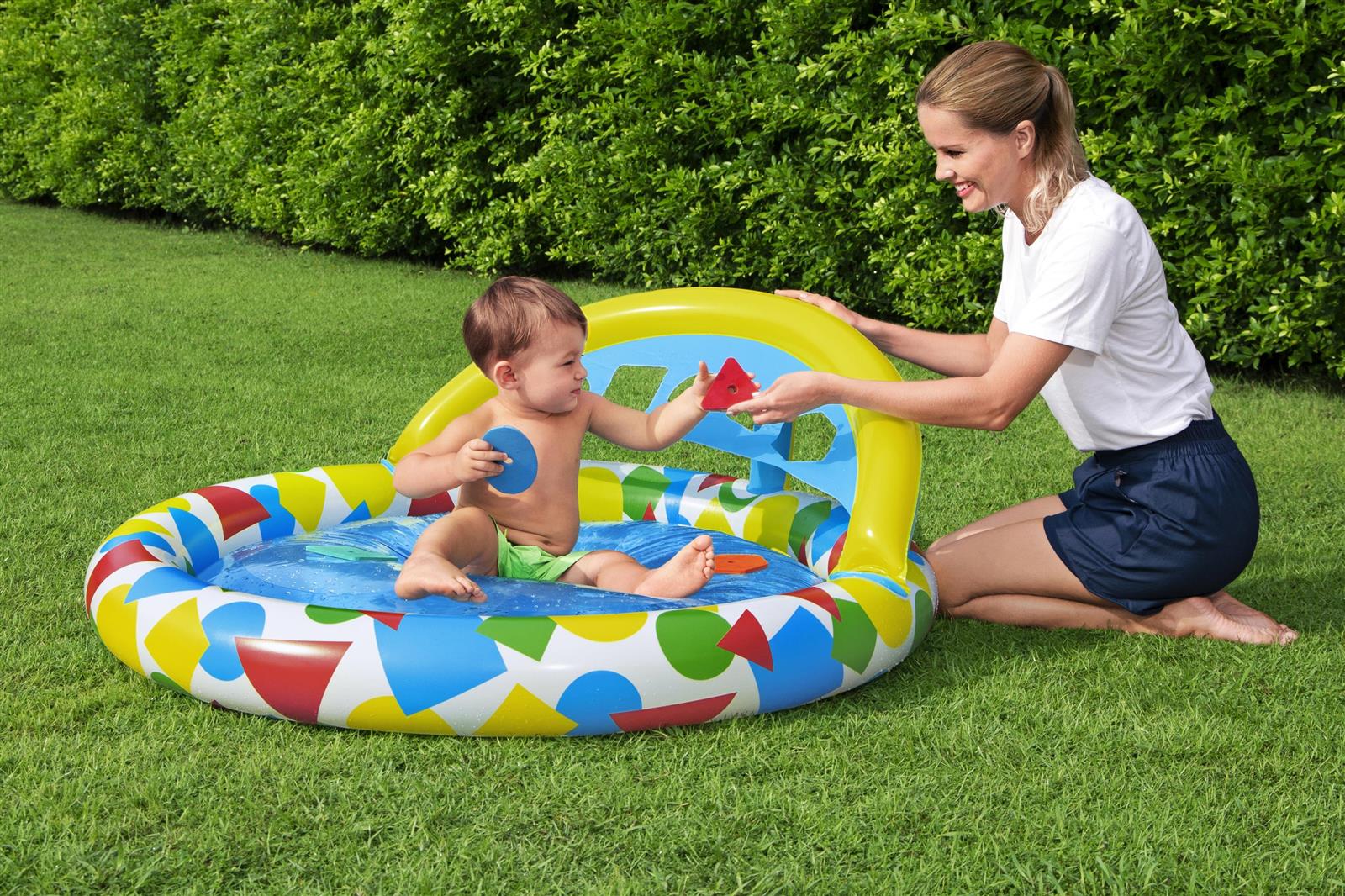 Lil' Splash & Learn™ Planschbecken 120 x 117 x 46 cm