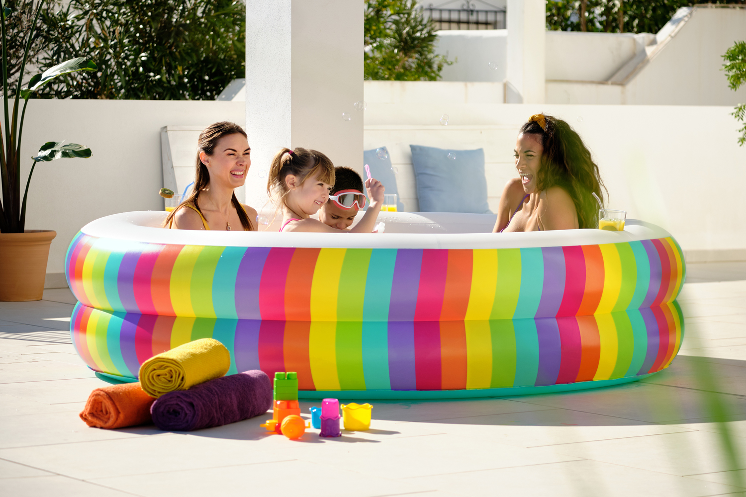 Family Pool Rainbow Dreams™ Ø 206 x 51 cm