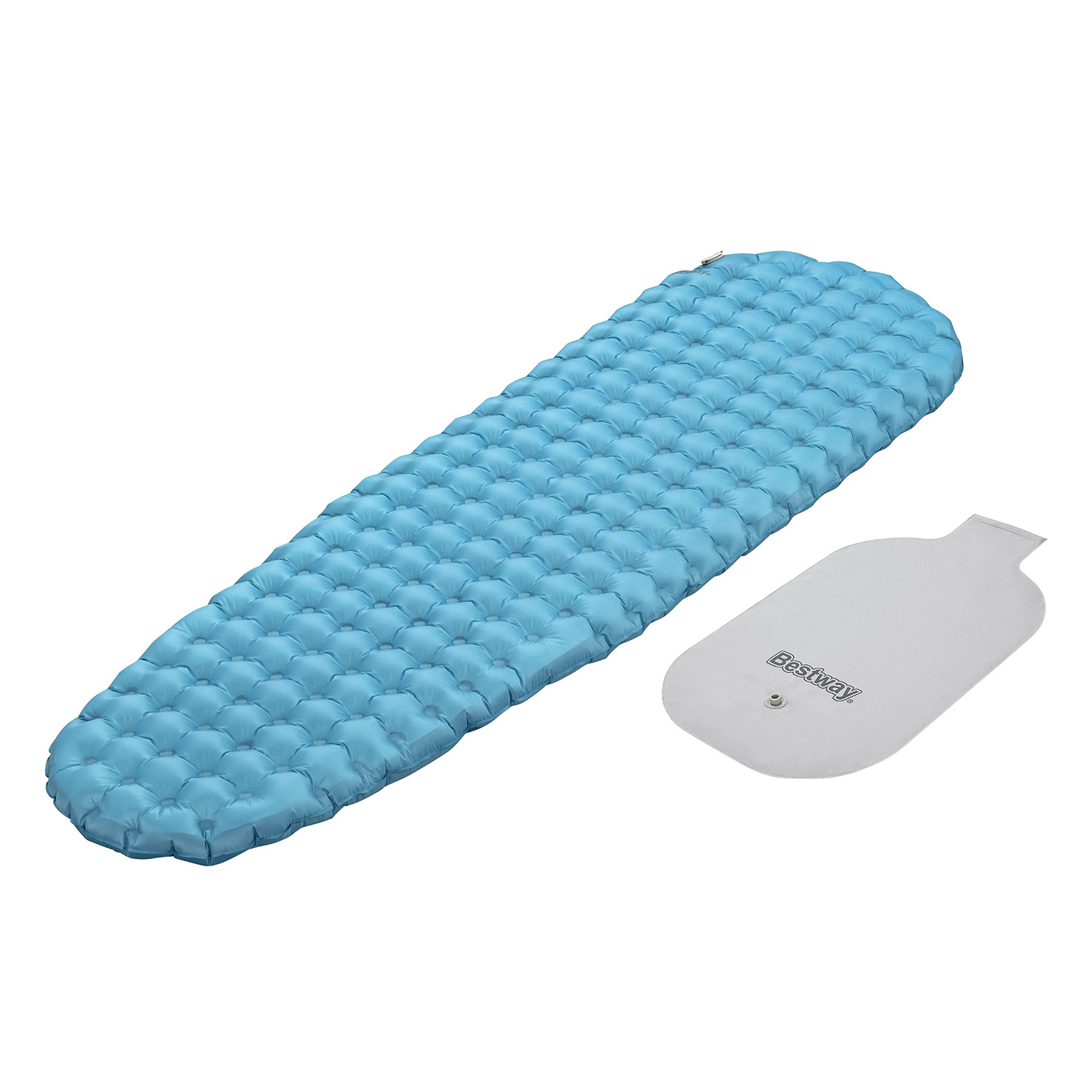 Aufblasbare TPU Single Isomatte AlpineLite™ für Mumienschlafsäcke 183 x 51 x 7,5 cm 
