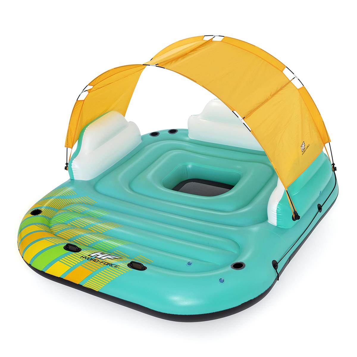 Hydro-Force®  5-Personen-Badeinsel Sunny Lounge 300 x 275 cm