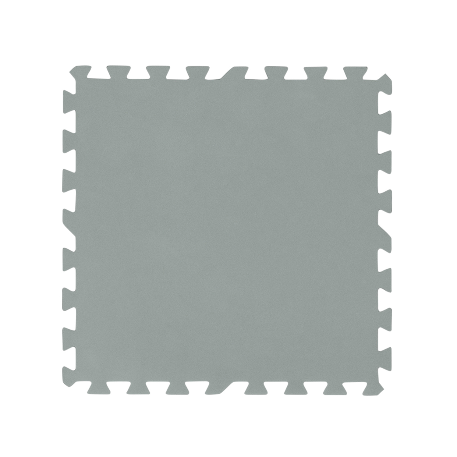 Pool-Bodenschutzfliesen Set 9 Stück á 50 x 50 cm, grau