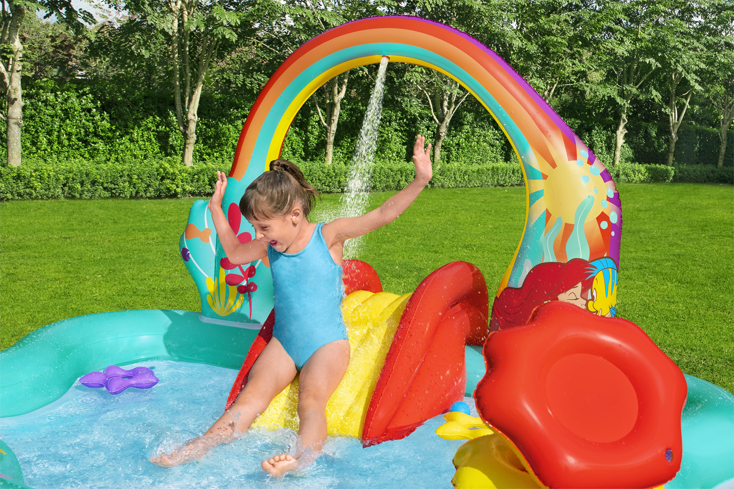 Wasserspielcenter Little Mermaid 221 x 193 x 117 cm