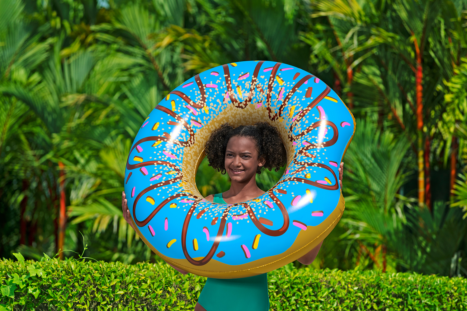 Schwimmring Donut Ø 107 cm, sortiert