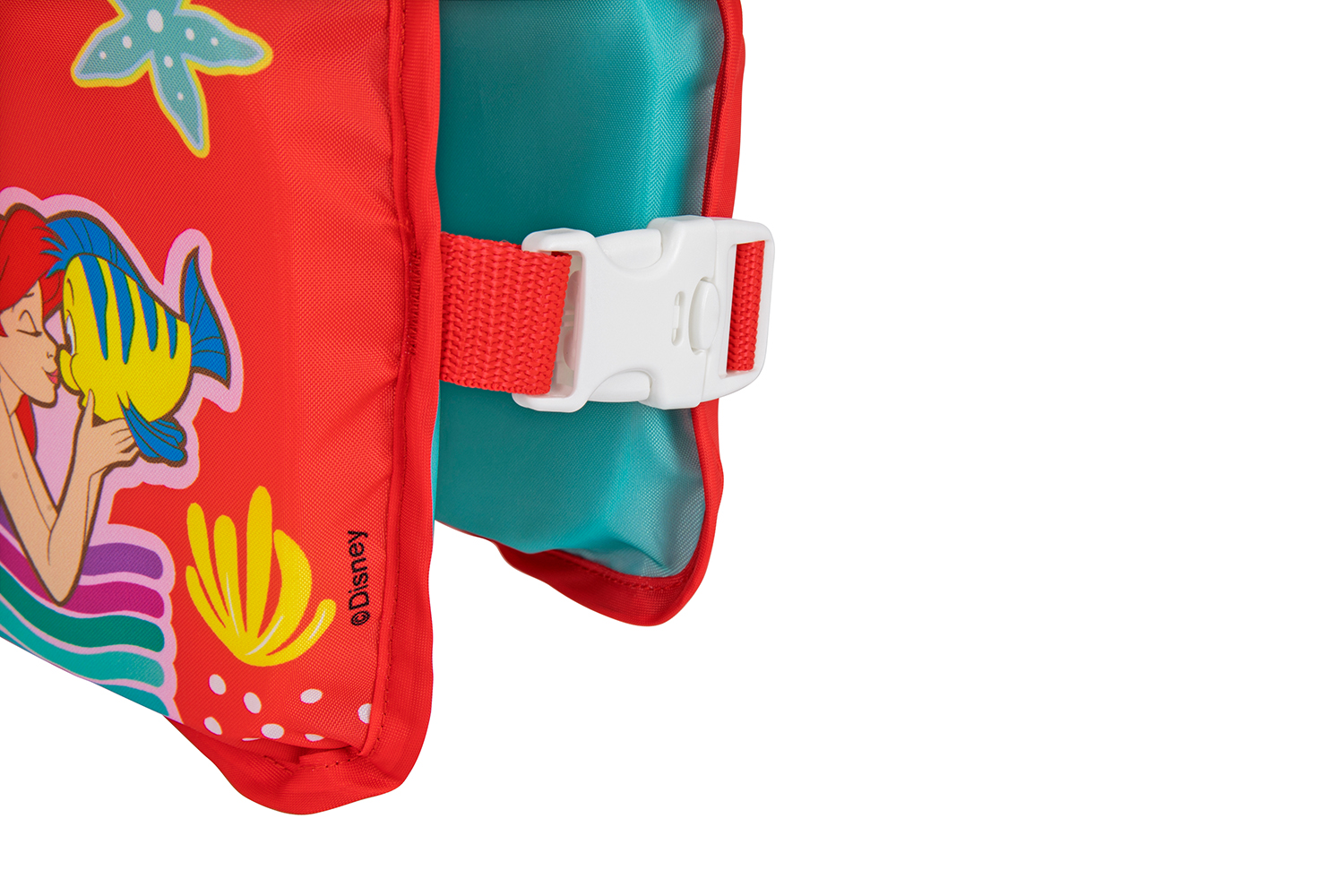 Schwimmflügelweste Kleine Meerjungfrau mit Textilbezug, 3-6 Jahre Schwimmflügelweste Kleine Meerjungfrau mit Textilbezug, 3-6 Jahre