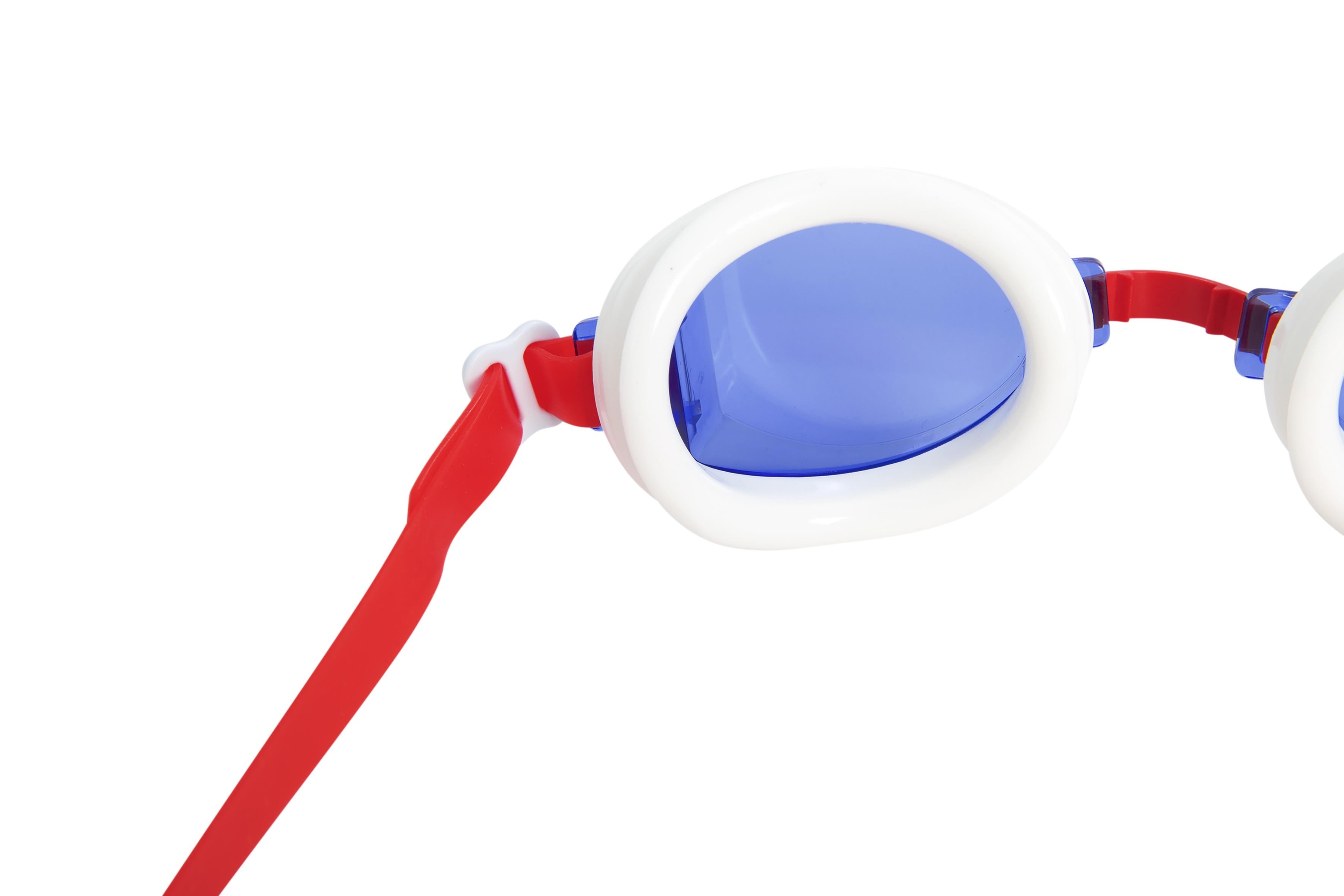 Aqua Burst Essential™ Schwimmbrille ab 7 Jahren, Blau / Rot