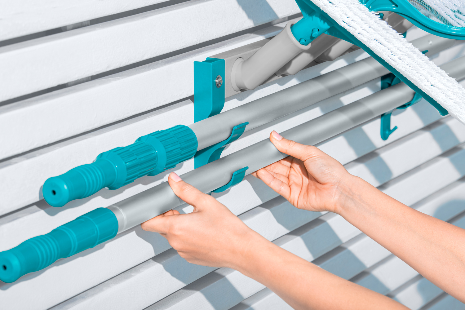 StorePro™ Halterung für Poolzubehör 57 x 18,2 x 42 cm