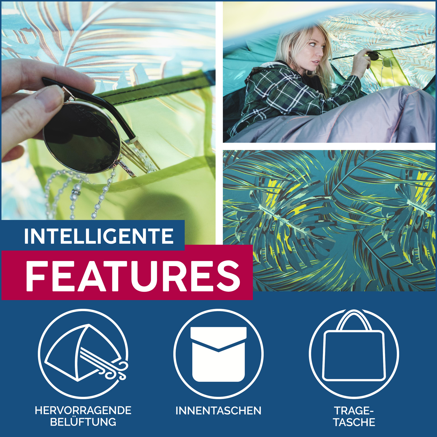 Pavillo™ 7'3"x47"x35" /2.20mx1.20mx90cm Coolrock 2 Tent Pavillo™ 7'3"x47"x35" /2.20mx1.20mx90cm Coolrock 2 Tent