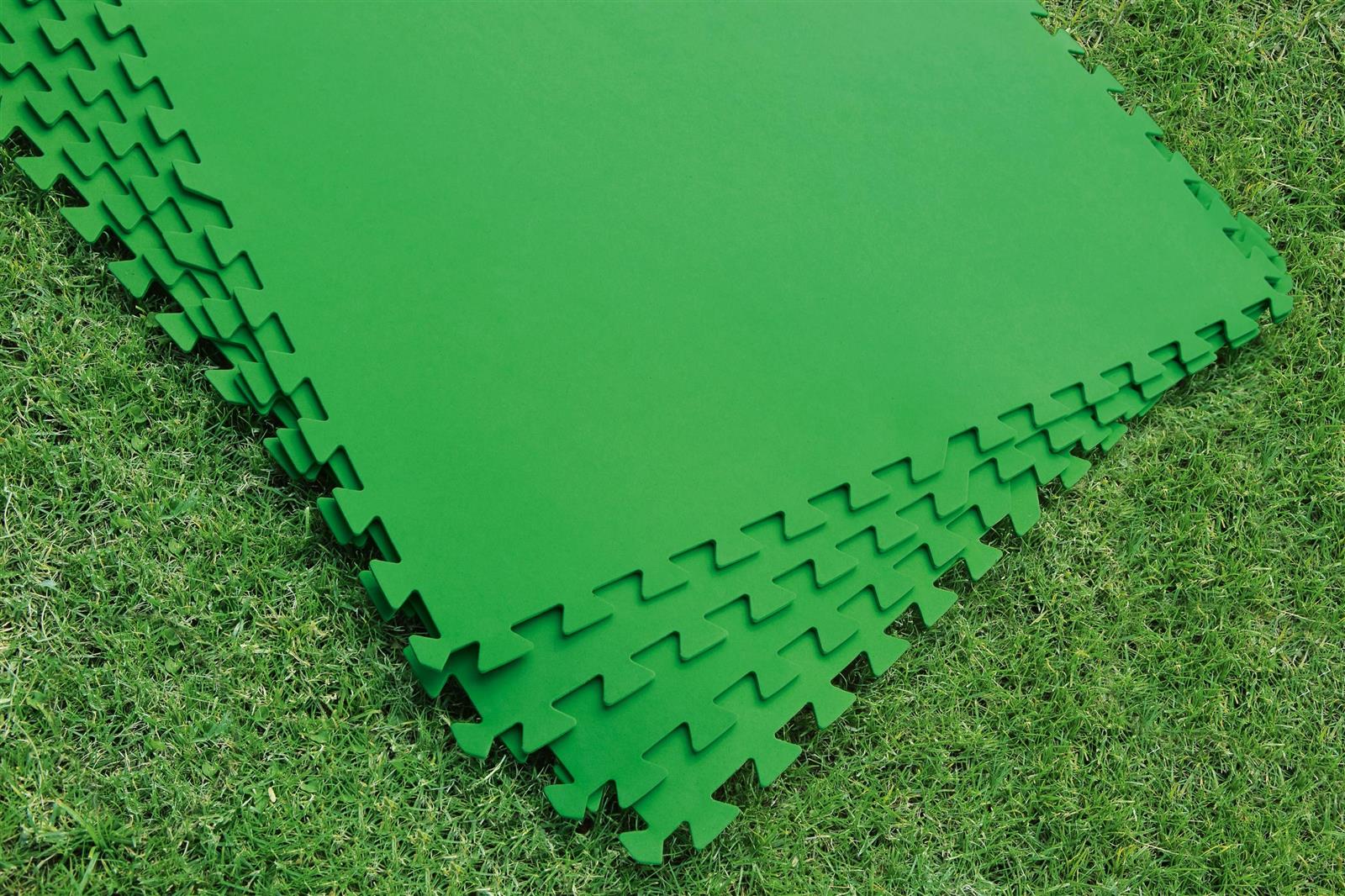 Flowclear™ Pool-Bodenschutzfliesen Set, 9 Stück á 78 x 78 cm, grün