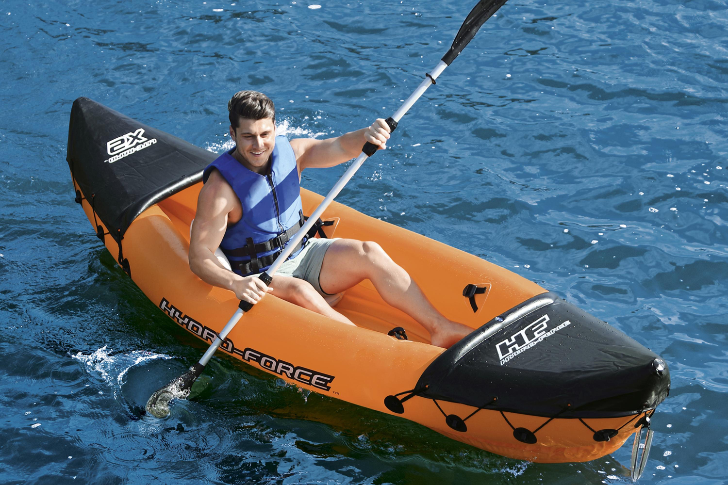 Hydro-Force™ Kajak-Set Lite-Rapid™ X2 321 x 88 x 44 cm 