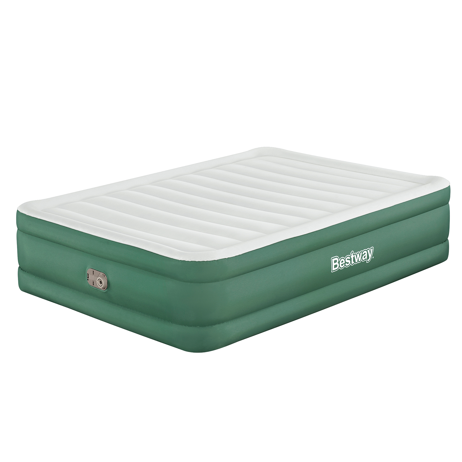 Toughlite™ TPU-Doppelluftbett mit integrierter Elektropumpe 203 x 152 x 46 cm