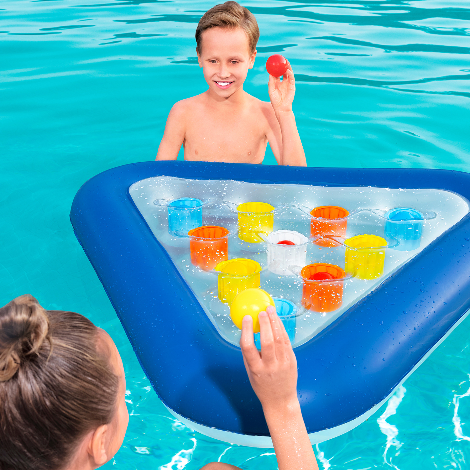 Schwimmendes Pong-Spiel 105 x 79 cm
