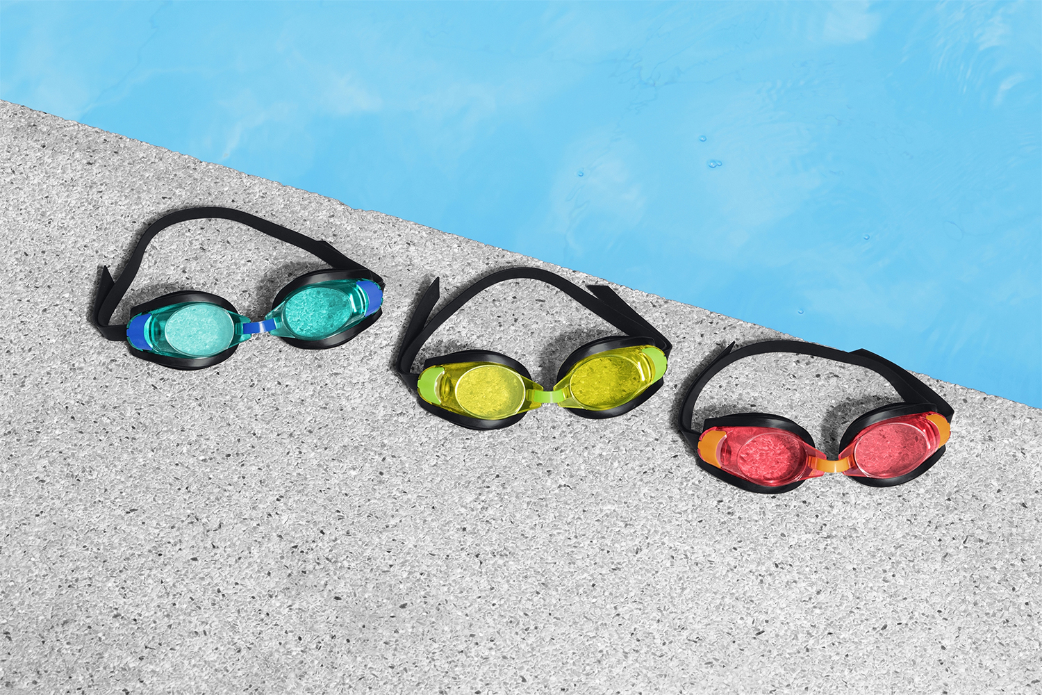 Aqua Burst Essential™ II Schwimmbrille ab 7 Jahren, sortiert