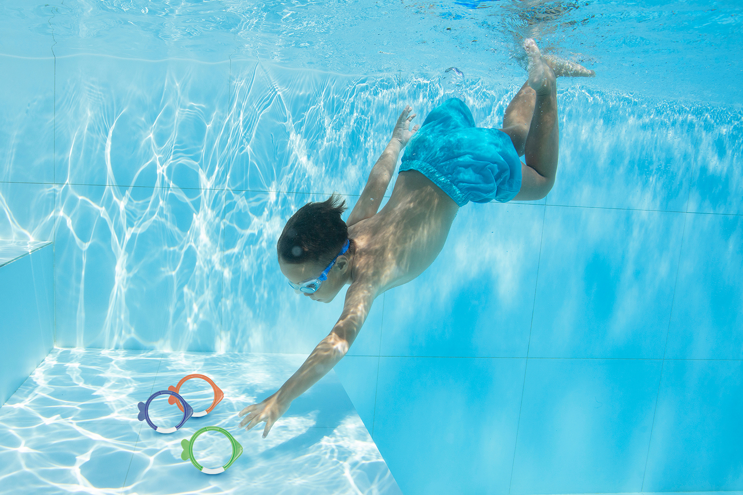 Lil' Fish™ Tauchringe-Set ab 3 Jahren, 4er-Set