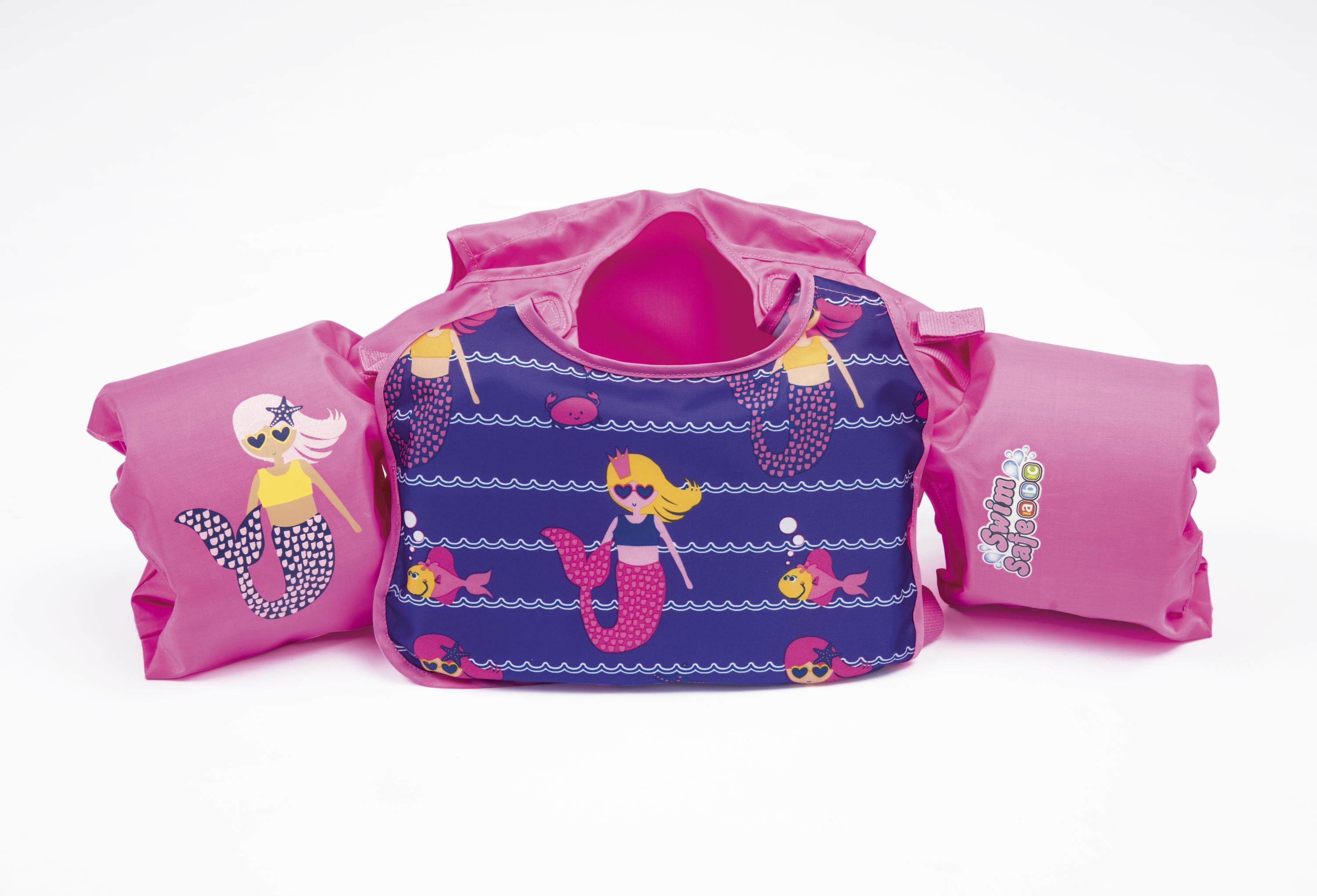 Swim Safe™ Schwimmhilfe mit Textilbezug 3-6 Jahre 57 x 28 x 14 cm