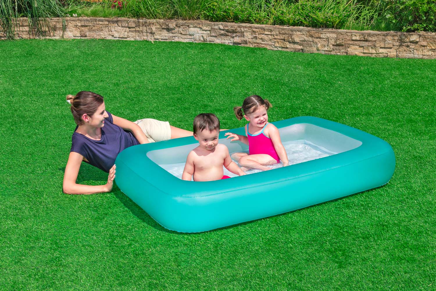 Planschbecken Aquababes™ 165 x 104 x 25 cm, eckig