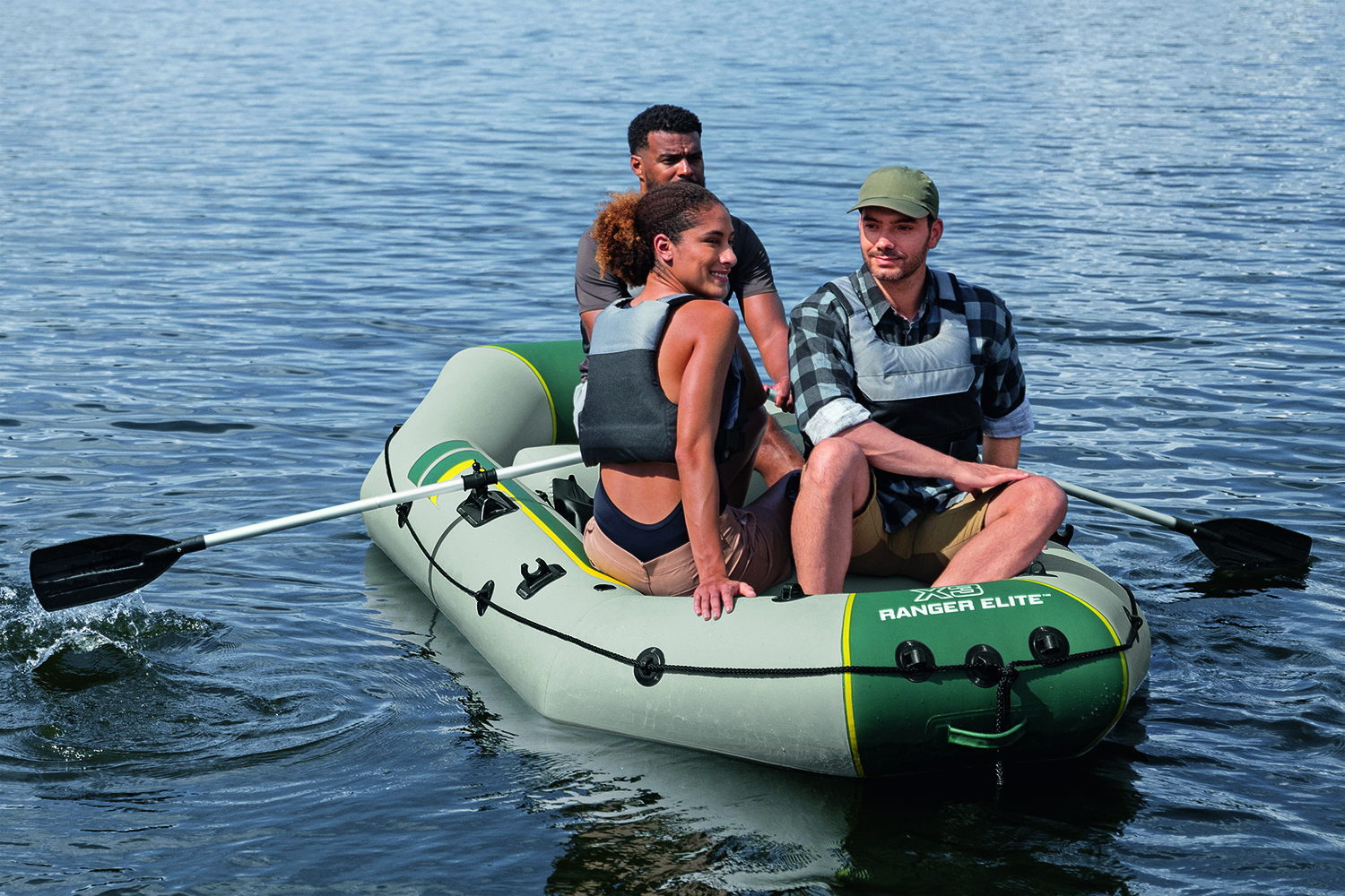 Hydro-Force™ Schlauchboot Komplett Set Ranger Elite™ X3 295 x 130 x 46 cm Hydro-Force™ Schlauchboot Komplett Set Ranger Elite™ X3 295 x 130 x 46 cm