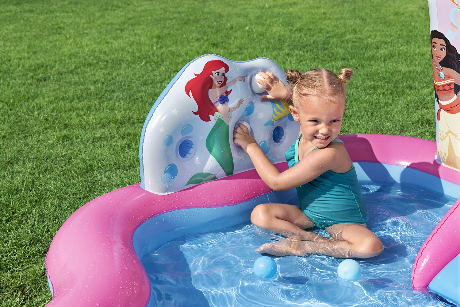 Disney® Princess Wasserspielcenter Zauberhafte Welt 221 x 193 x 140 cm