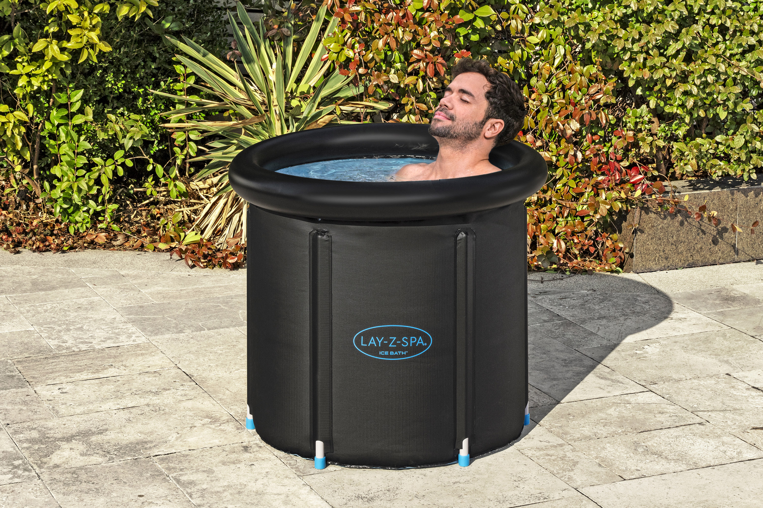 LAY-Z-SPA® Eisbad Glacial Zen™ mit Filterpumpe Ø 86 x 78 cm, rund