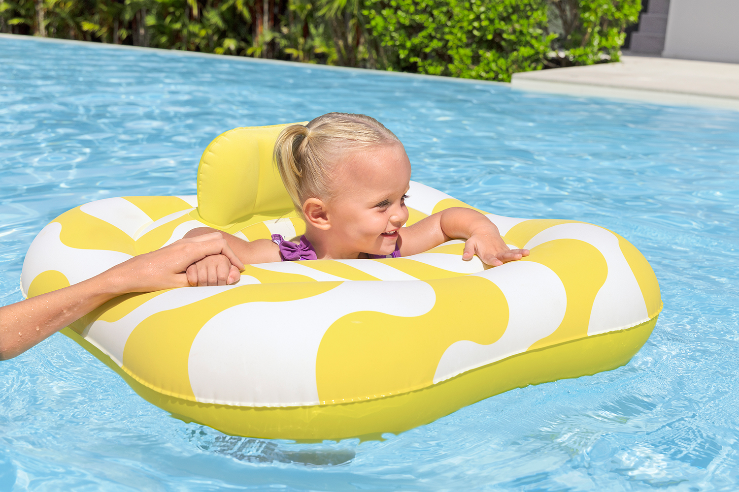 Swim Safe ABC™ Schwimmsitz Stufe A mit Samtoberfläche 1-2 Jahre