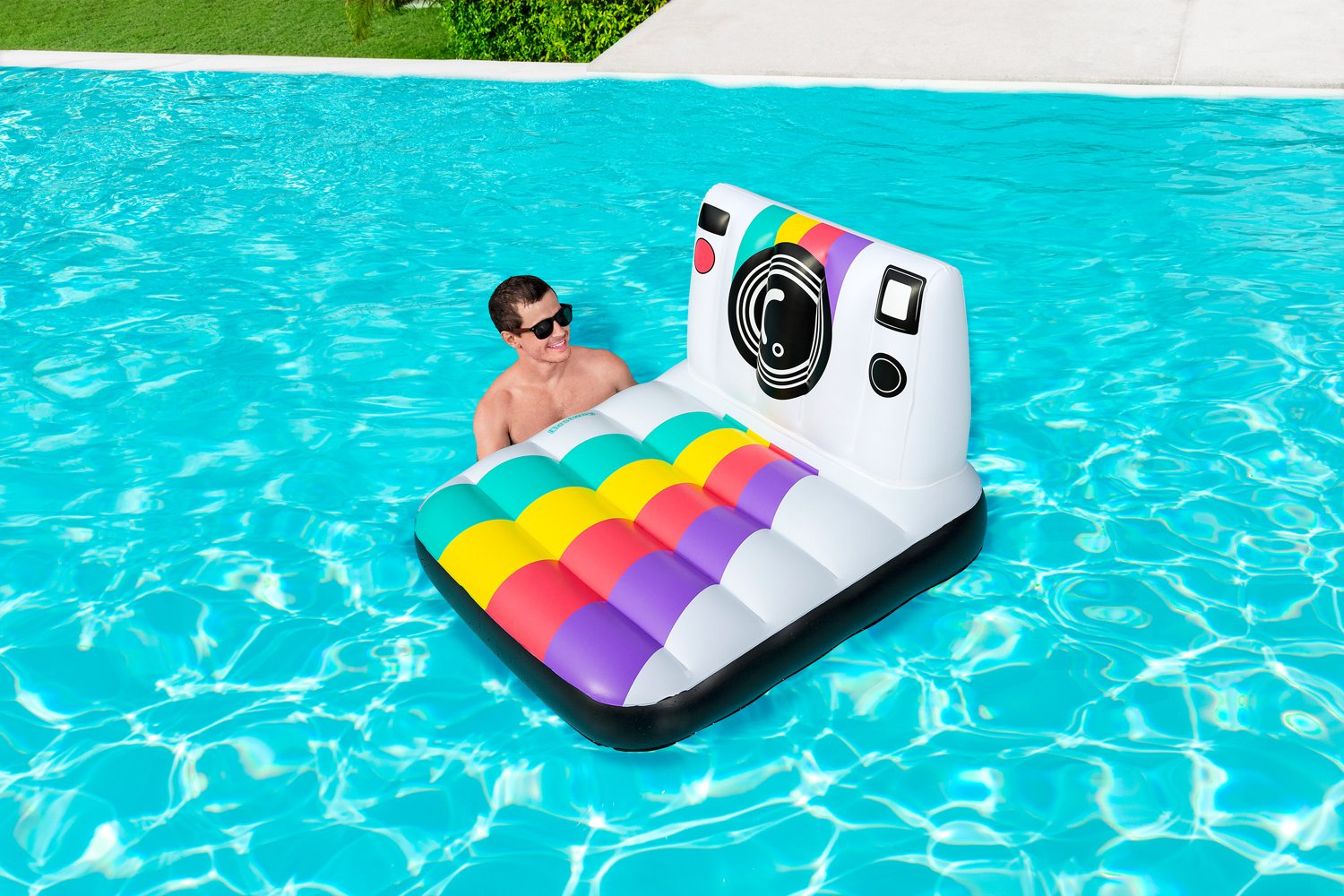 Pose 'n Float™ Luftmatratze 127 x 102 cm