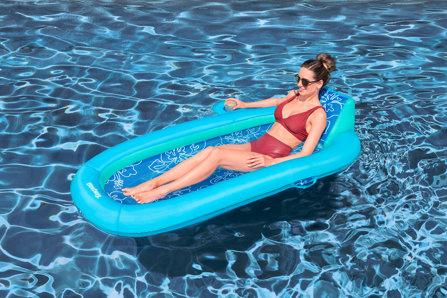 Poolmatte Flex 'n Fold™ 188 x 98 x 38 cm