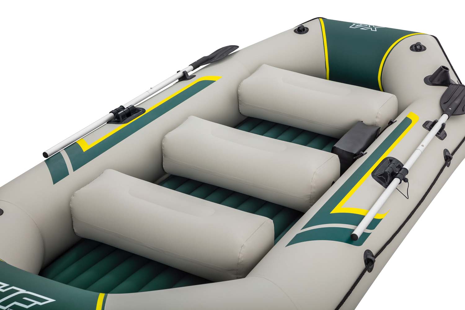 Hydro-Force™ Schlauchboot Komplett-Set Ranger Elite™ X4 320 x 148 x 47 cm