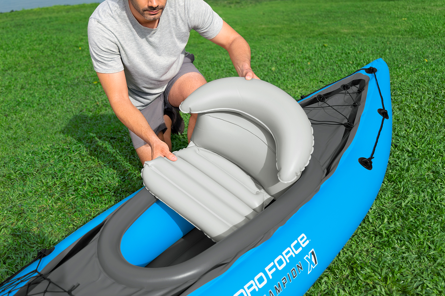 Hydro-Force™ Kajak Set Cove Champion™ X1 275 x 81 x 45 cm