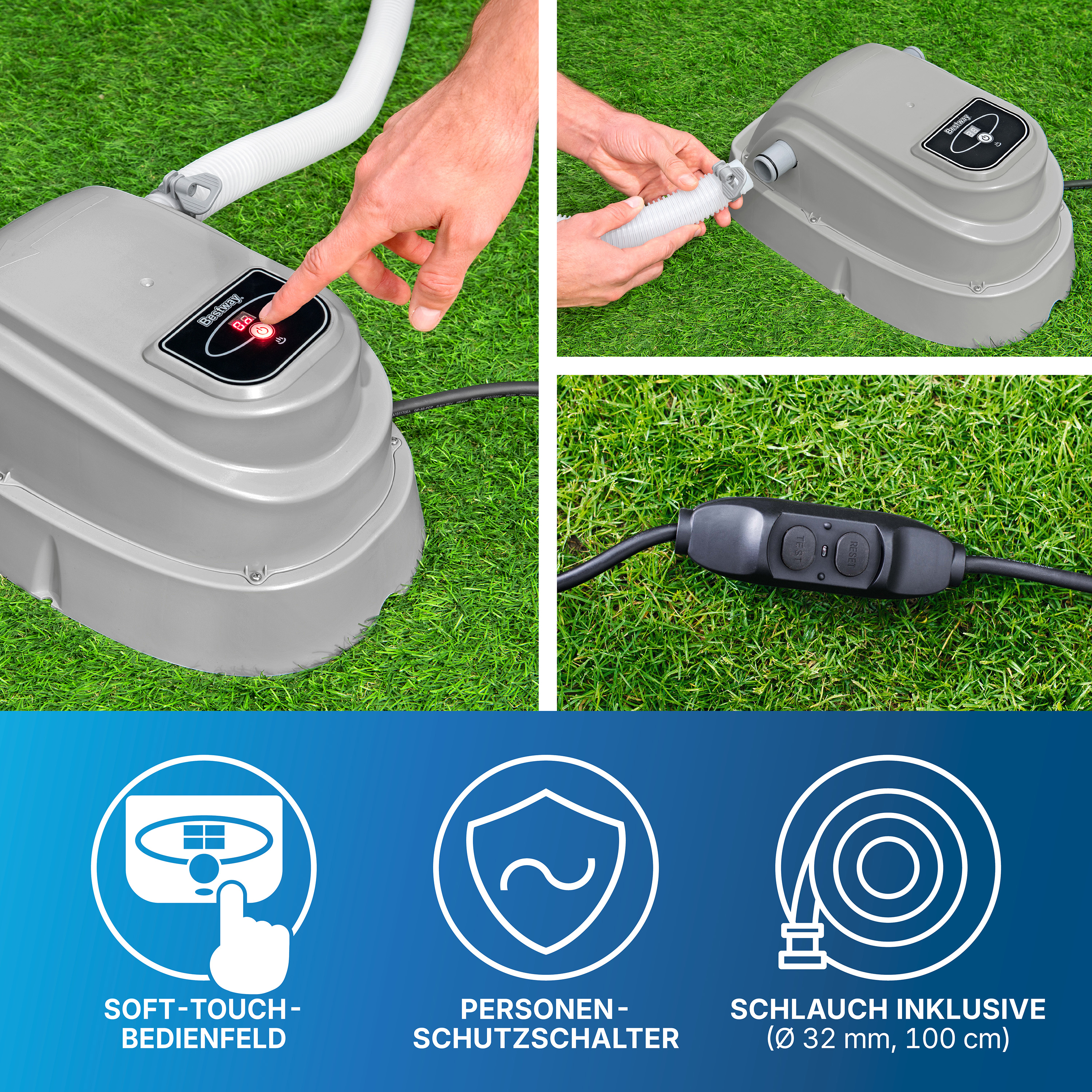 Poolheizung, 2.800 W