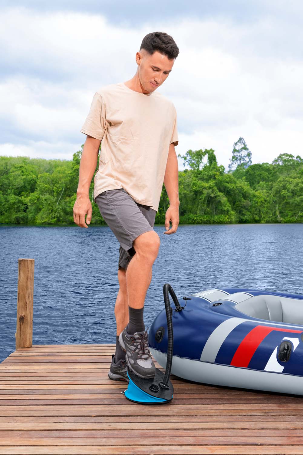 Air Step™ Fußpumpe 1.400 ml