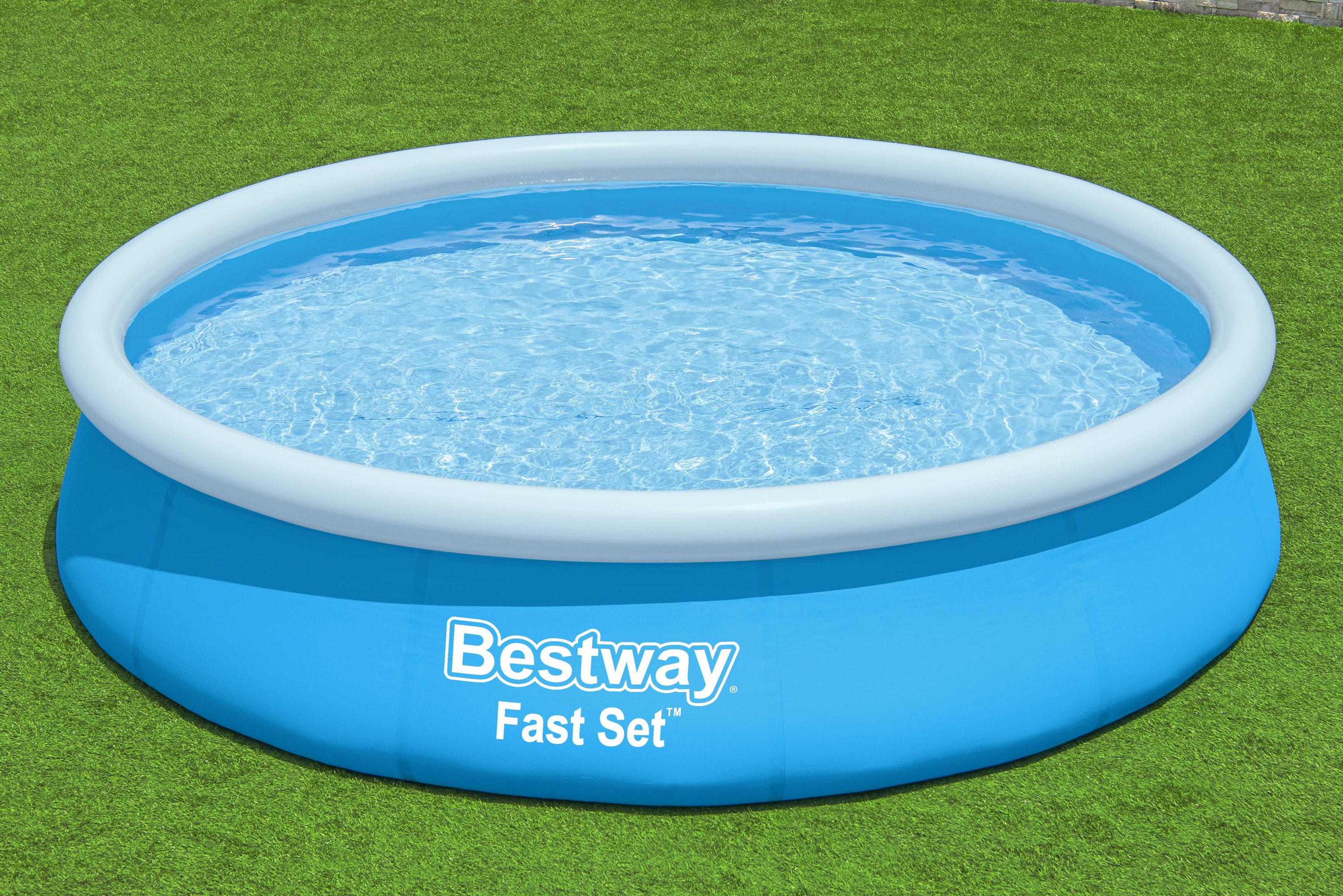 Fast Set™ Aufstellpool Set mit Filterpumpe Ø 366 x 76 cm, blau, rund