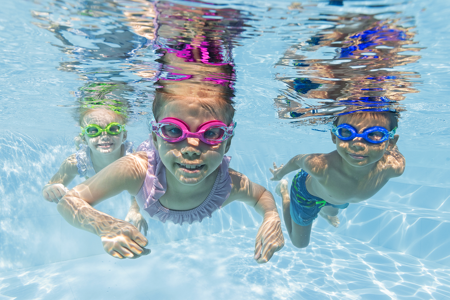 Schwimmbrille Splashflex™ ab 7 Jahren, sortiert