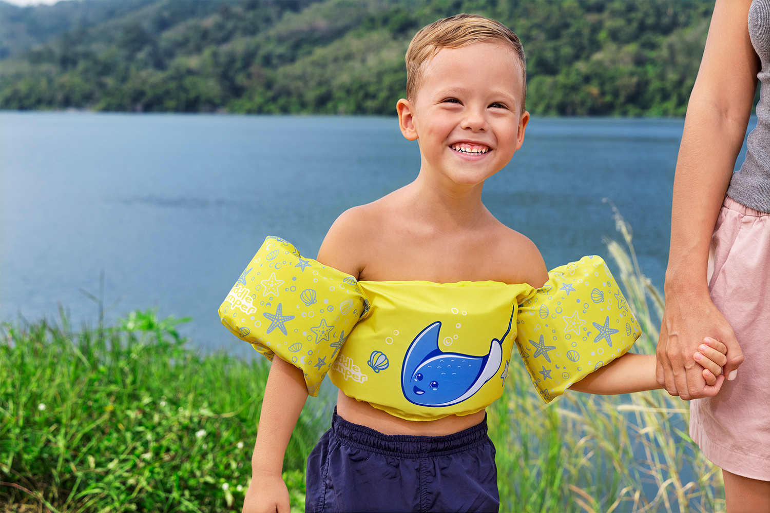 Puddle Jumper® Schwimmflügelweste Kleiner Rochen 2-6 Jahre Puddle Jumper® Schwimmflügelweste Kleiner Rochen 2-6 Jahre