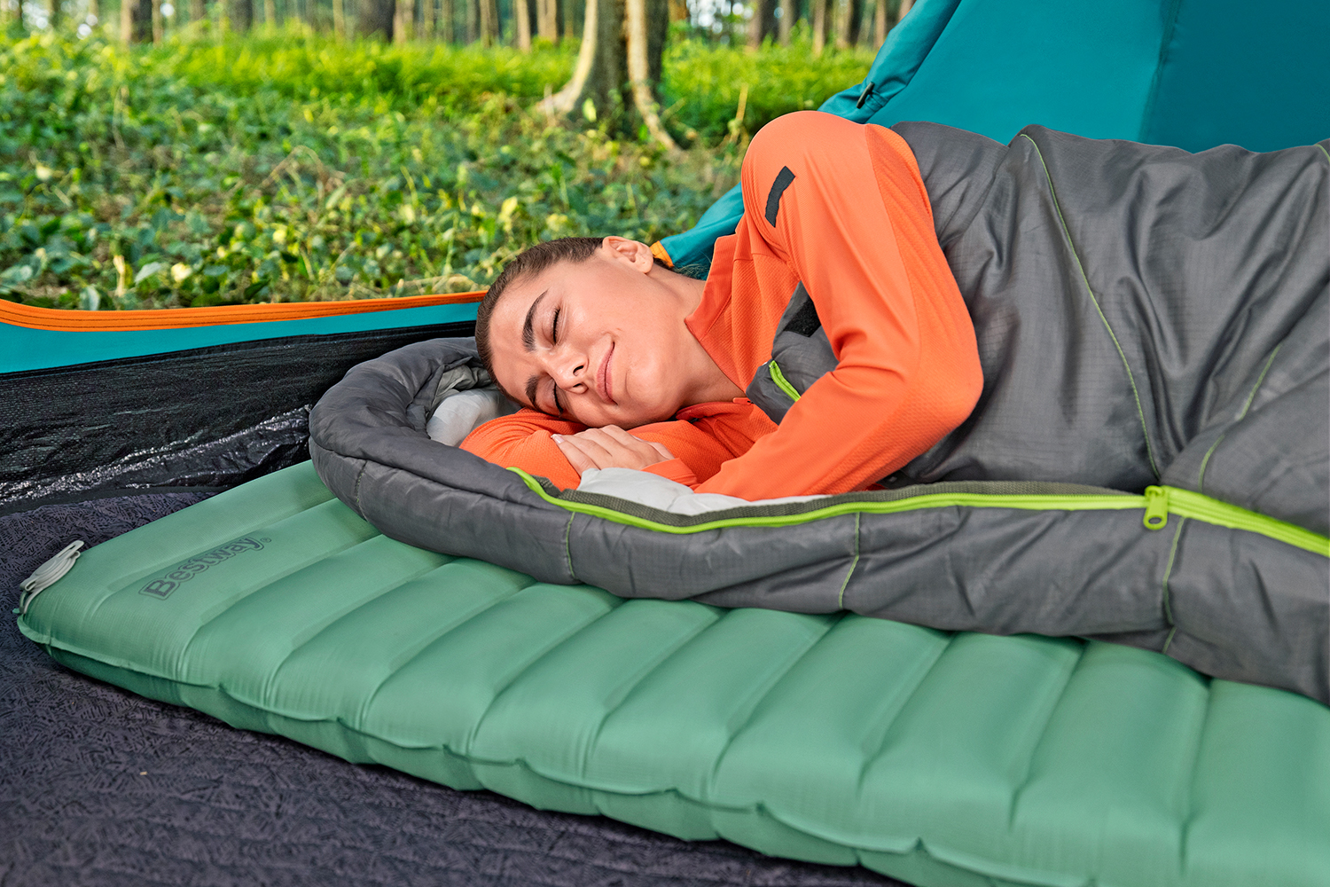 Aufblasbare Single-Isomatte AdventuRest™ 188 x 58,5 x 7,5 cm