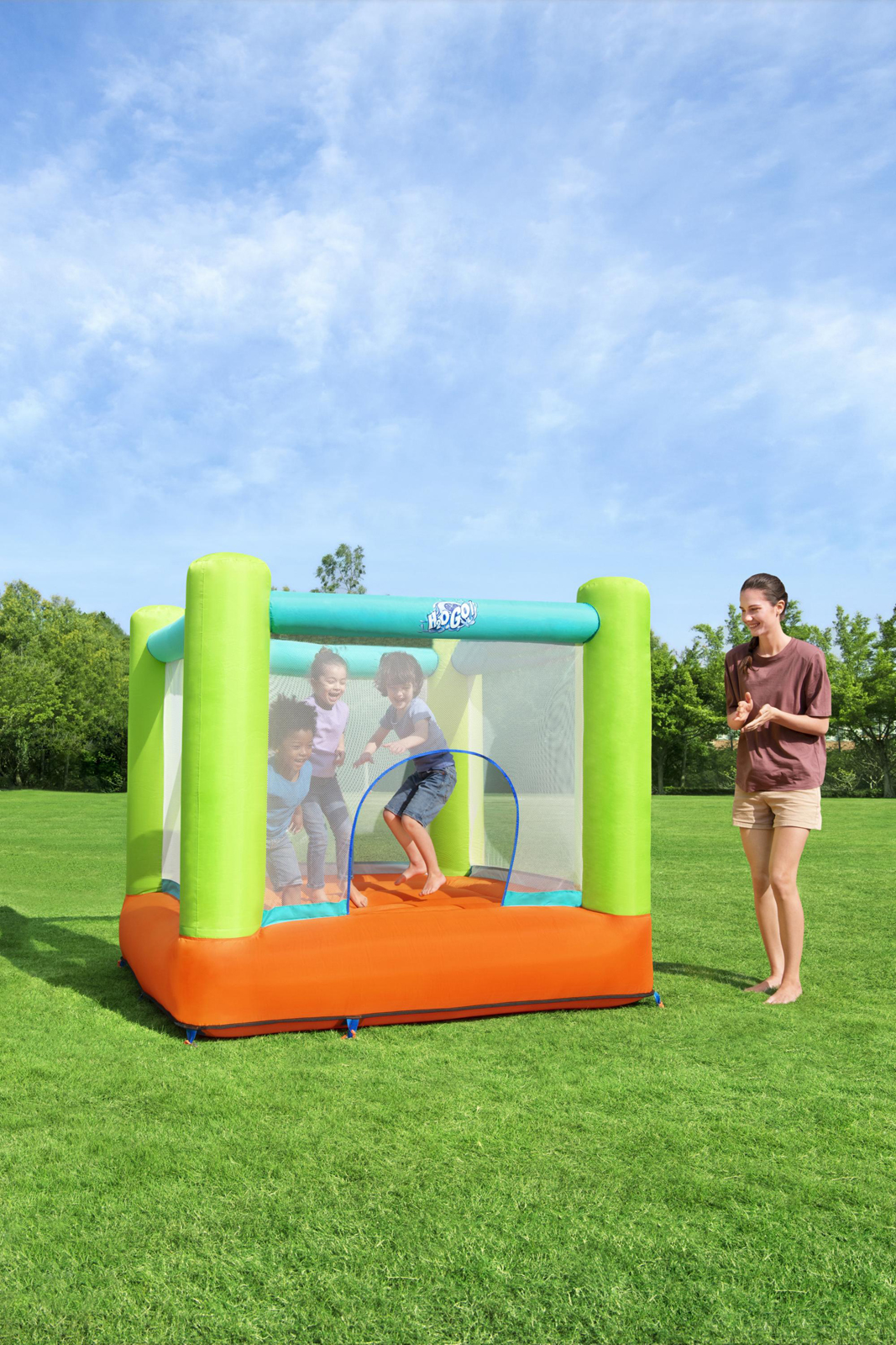 H2OGO!® Hüpfburg Jump and Soar™ mit Dauergebläse 194 x 175 x 170 cm