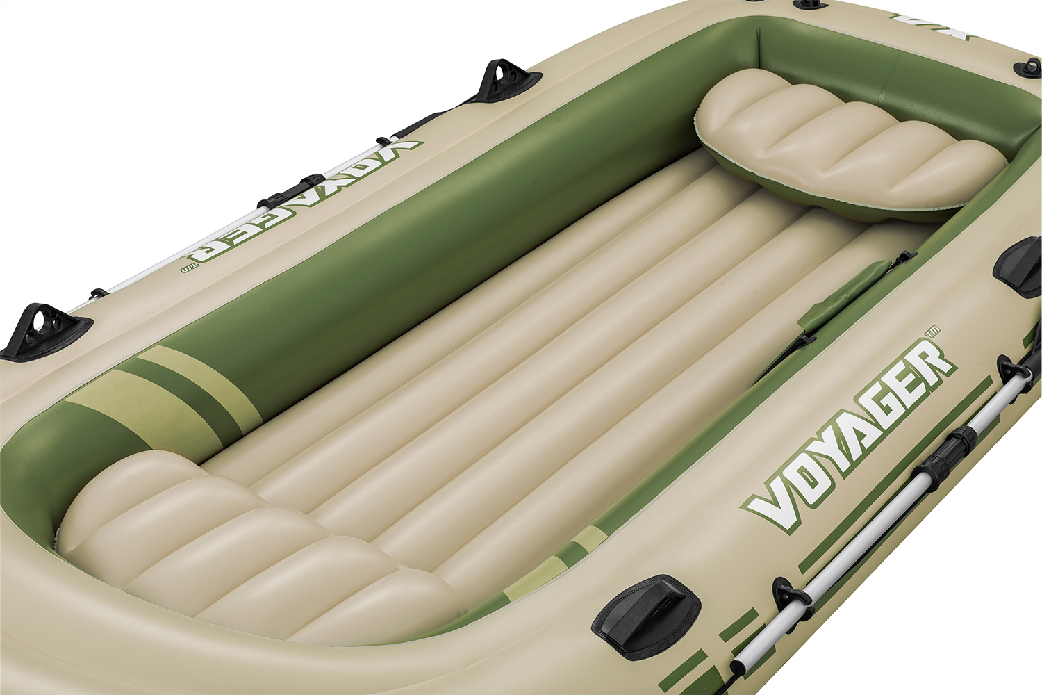 Hydro-Force™ Schlauchboot Komplett-Set Voyager™ X4 350 x 145 x 49 cm Hydro-Force™ Schlauchboot Komplett-Set Voyager™ X4 350 x 145 x 49 cm