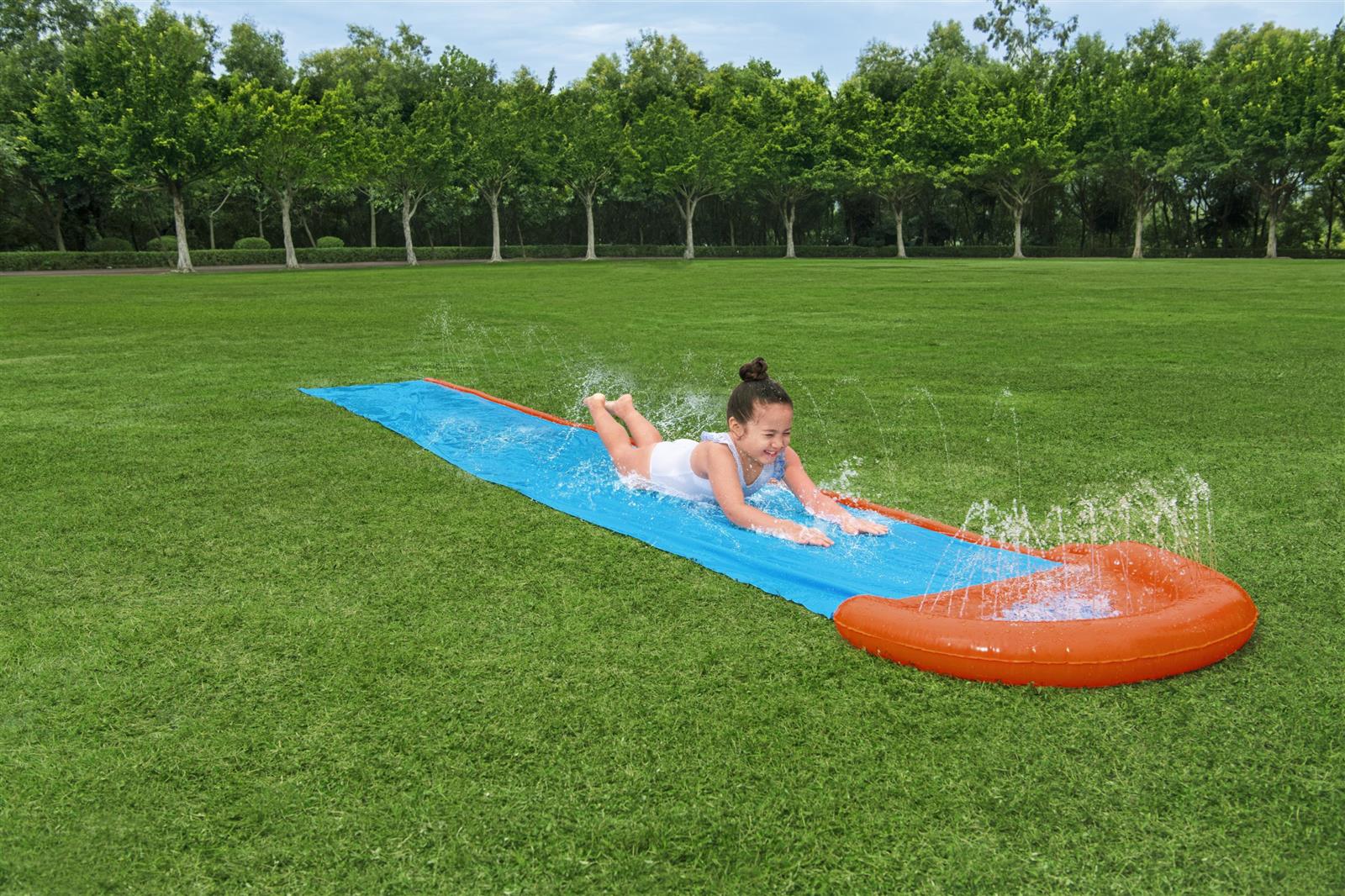 H2OGO!® 1-Person-Wasserrutsche 488 x 82 cm