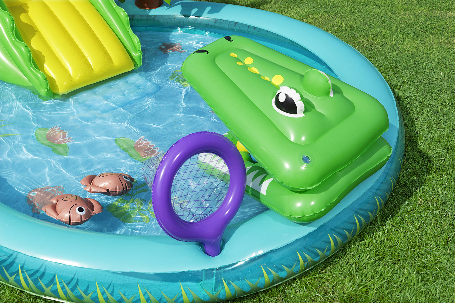 Wasserspielcenter Krokodil 224 x 181 x 72 cm