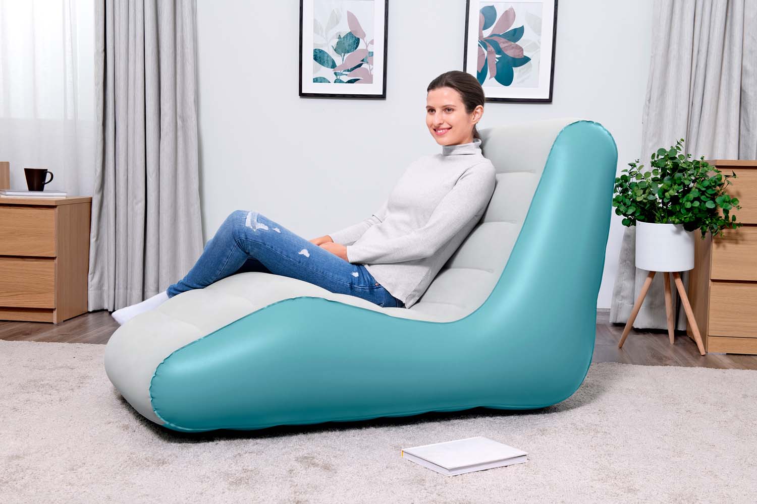 Luftliege Luxe Chaise™ 133 x 79 x 88 cm
