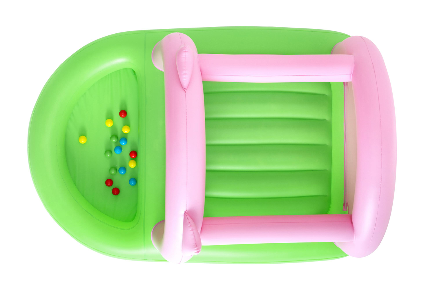Up, In & Over™ 7'10" x 64" x 54"/2.39m x 1.62m x 1.37m Oinkster Pig Bouncer and Ball Pit
