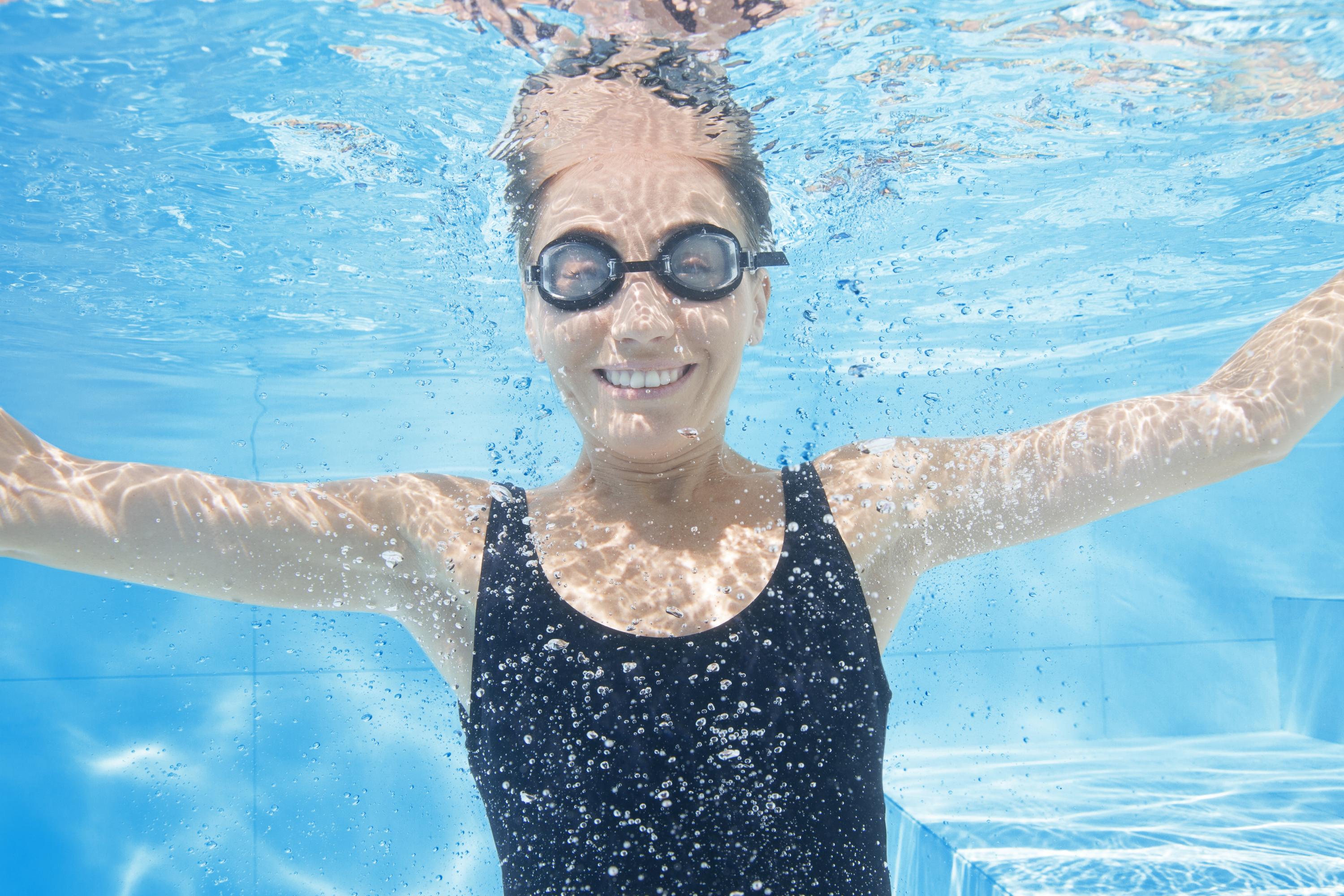 Hydro-Swim™ Schwimmbrille ab 14 Jahren Deep Marine Schwarz