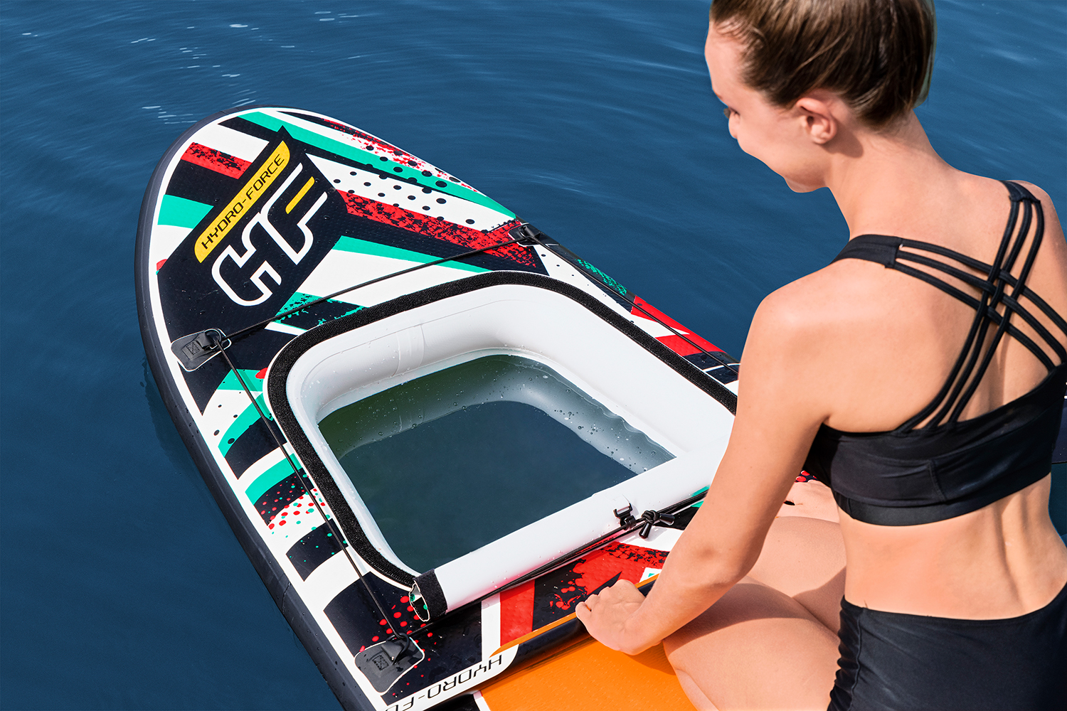 Hydro-Force™ SUP Allround Board Set Breeze Panorama™ 305 x 84 x 12 cm Hydro-Force™ SUP Allround Board Set Breeze Panorama™ 305 x 84 x 12 cm