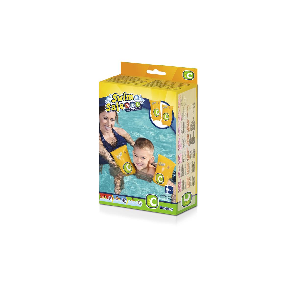Swim Safe™ 12" x 6"/30cm x 15cm Jr Armbands Step C