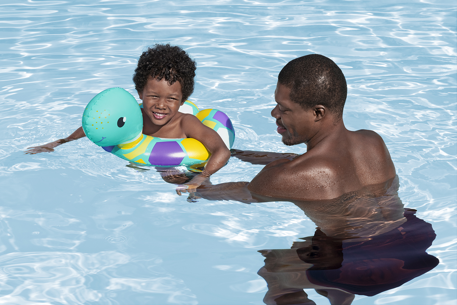 Offener Schwimmring Floating Friends™, 3-6 Jahre, sortiert