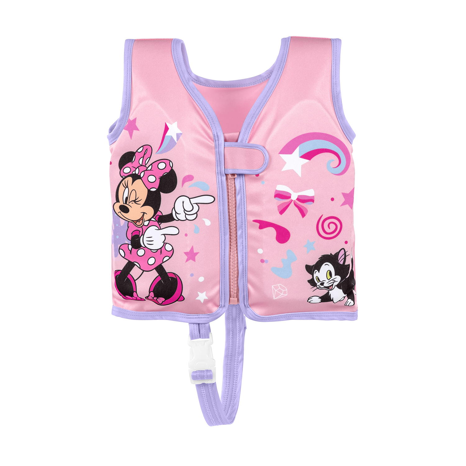 Swim Safe ABC™ Disney Junior® Schwimmweste mit Textilbezug Stufe B  Minnie Mouse, 1-3 Jahre