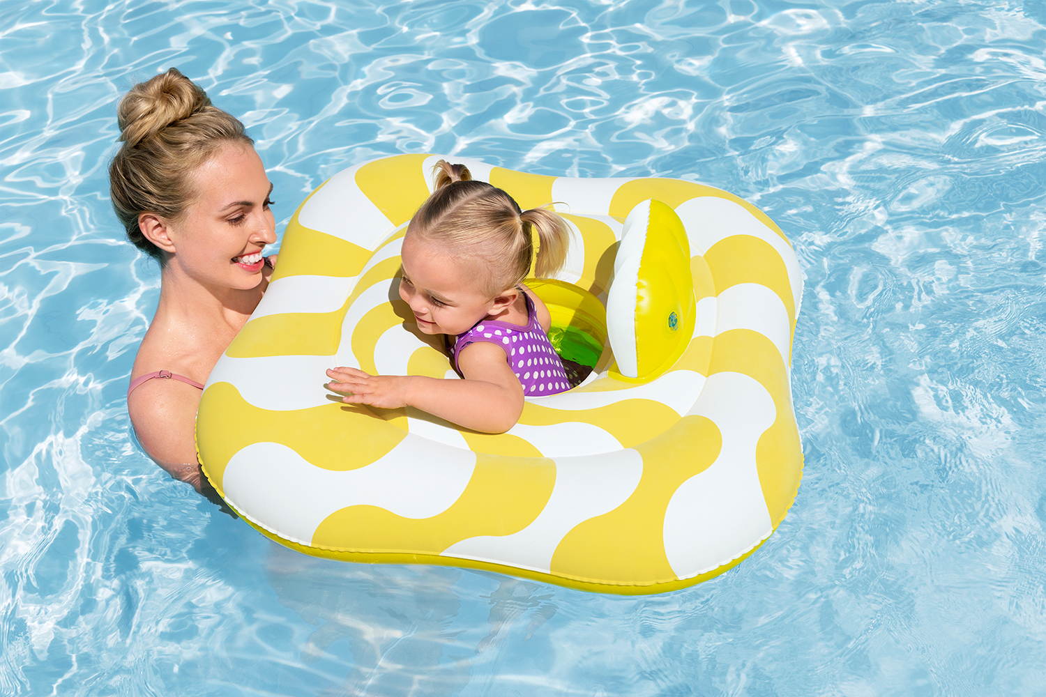 Swim Safe ABC™ Schwimmsitz Stufe A mit Samtoberfläche 1-2 Jahre