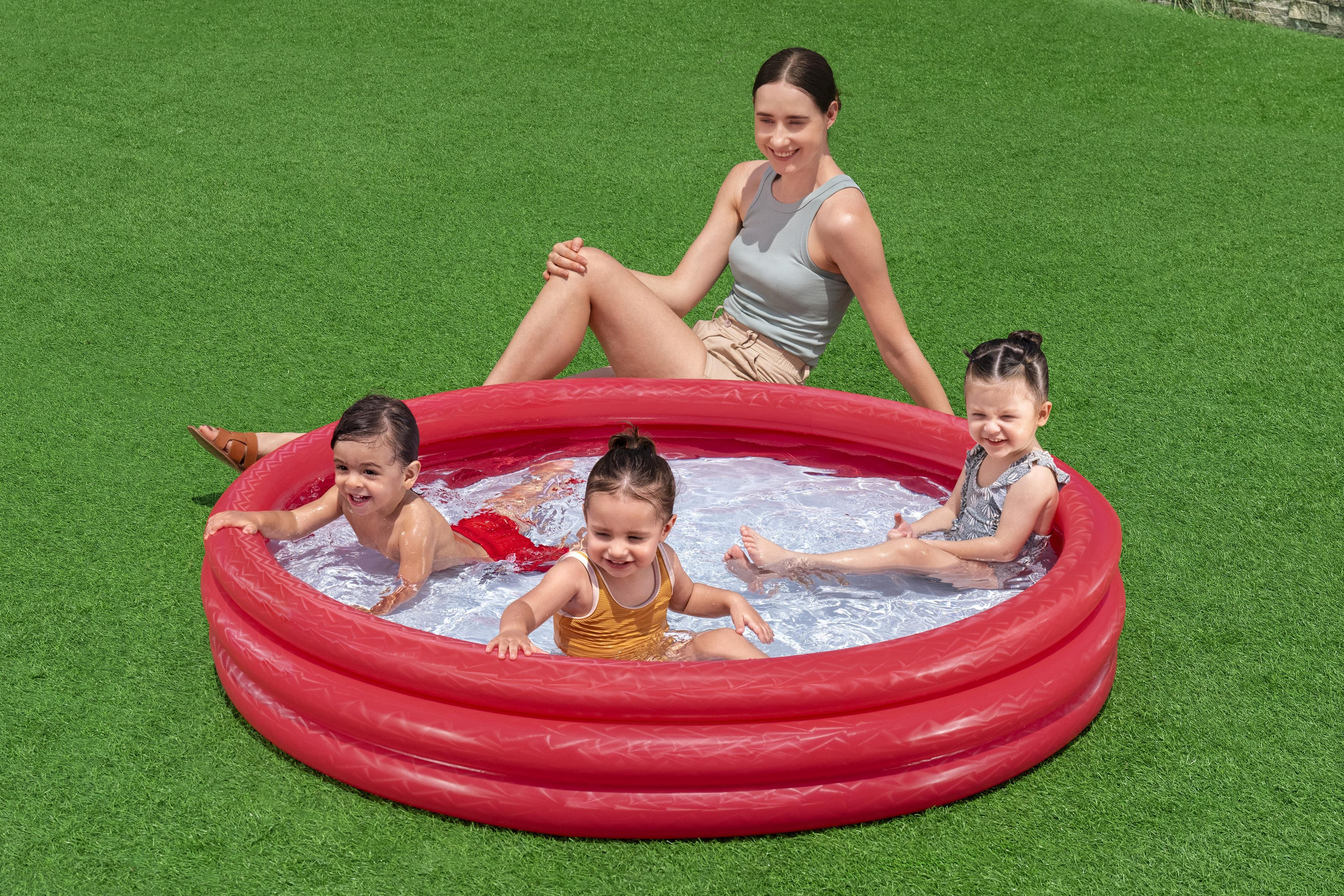 Planschbecken Splash 'n Smile™ Ø 152 x 30 cm, sortiert