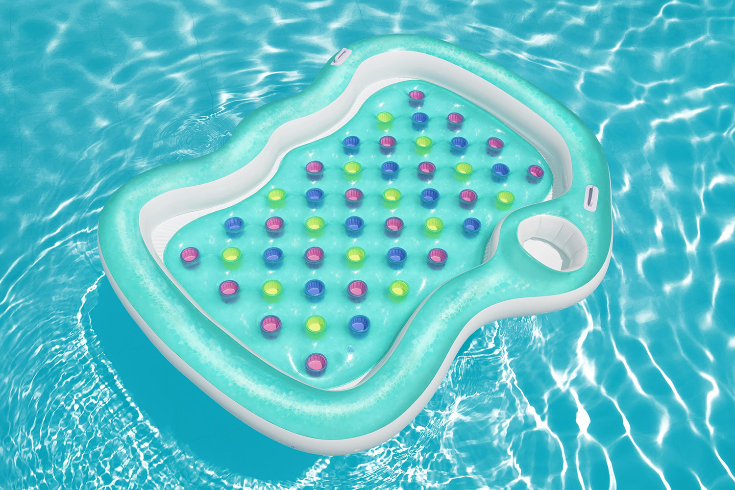 Luftmatratze Summer Colors™ für 2 Personen 224 x 174 cm Luftmatratze Summer Colors™ für 2 Personen 224 x 174 cm