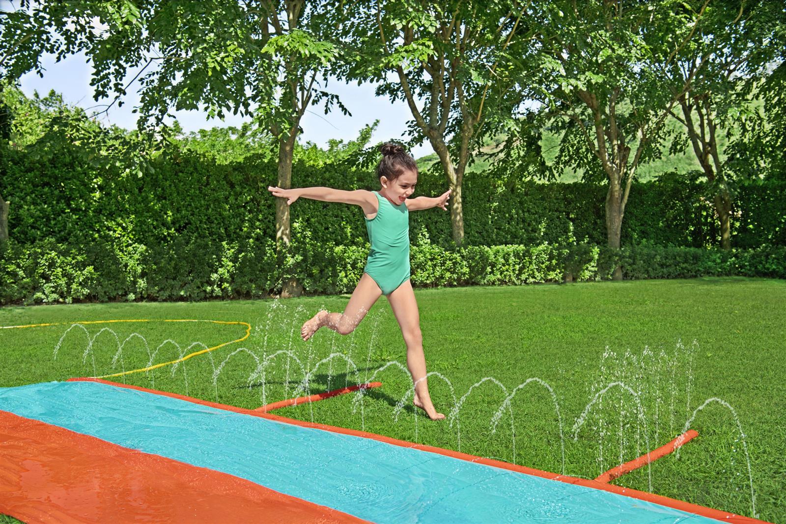 H2OGO!® 2-Personen-Wasserrutsche Sponge Soakers™ 488 x 225 cm